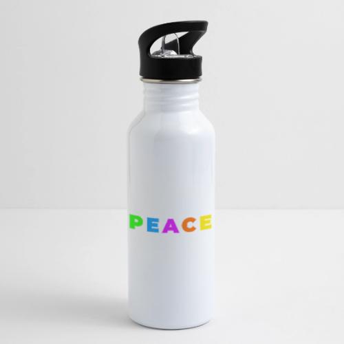 Peace in Every Color - 20 oz Water Bottle
