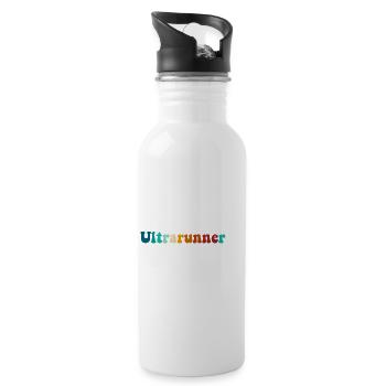 Ultrarunner A Person You Don't See On The Weekends - 20 oz Water Bottle - white - Right