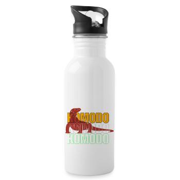 Komodo - Living Fossils - 20 oz Water Bottle - white - Right