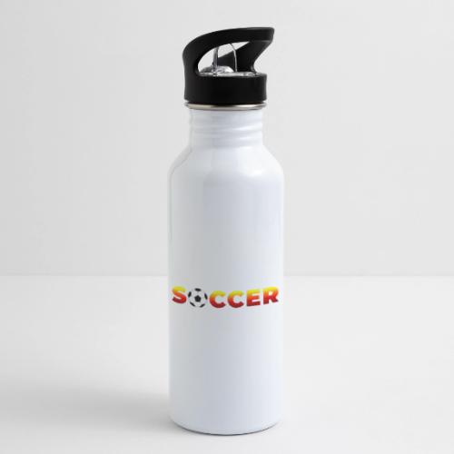 Soccer: Game of Goals - 20 oz Water Bottle