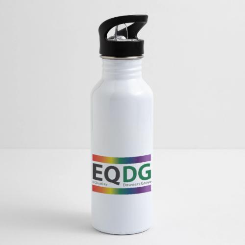 EQDG logo - 20 oz Water Bottle