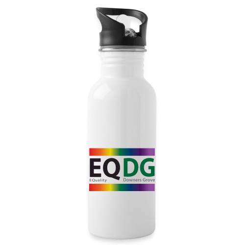 EQDG logo - Water Bottle