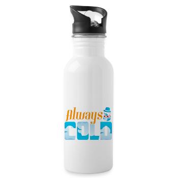 Always Cold - 20 oz Water Bottle - white - Right