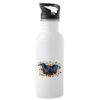 color - 20 oz Water Bottle - white - Right