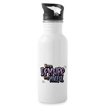 Very Demure, Very Mindful - 20 oz Water Bottle - white - Right