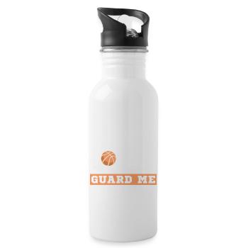 Basketball Point Guard Sorry You have to Guard Me - 20 oz Water Bottle - white - Right