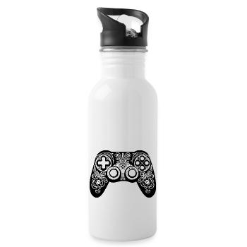Controller Gaming Console - 20 oz Water Bottle - white - Right