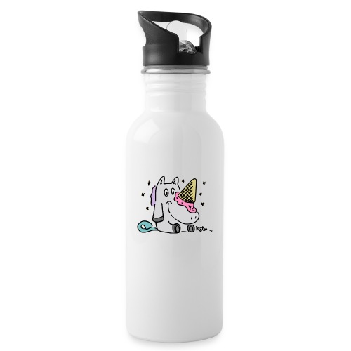 Ice Cream Unicorn - 20 oz Water Bottle