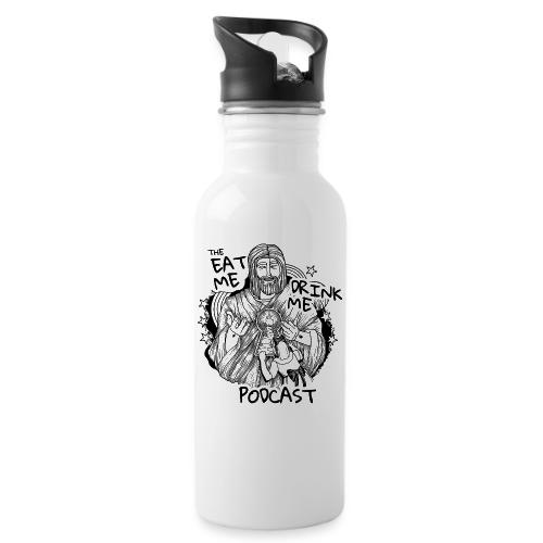 Eat Me Drink Me Podcast revamped logo - 20 oz Water Bottle