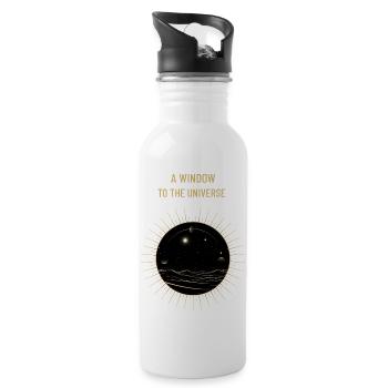 A window to the Universe - 20 oz Water Bottle - white - Right