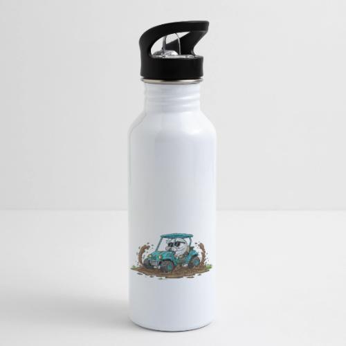 Off Roading Specialist Funny Muddy Cart Quote - 20 oz Water Bottle