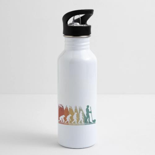 Evolution of Golf - Golf Dad Gift Tee for Men - 20 oz Water Bottle