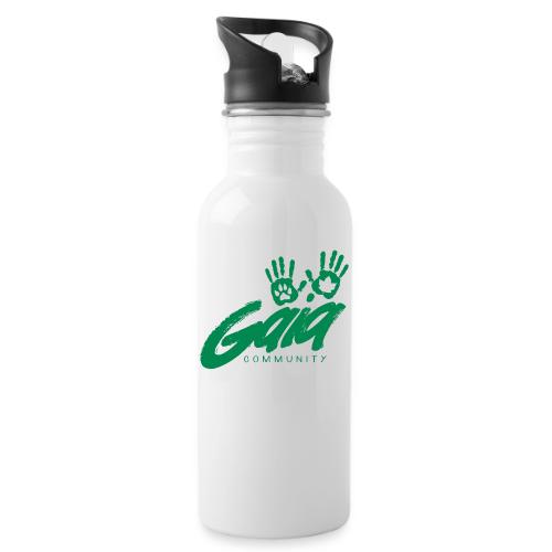 gaialogogreen eps - 20 oz Water Bottle