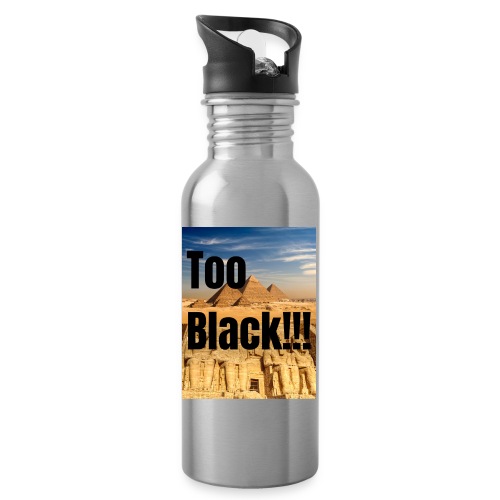 Too Black pyramid 1 - Water Bottle