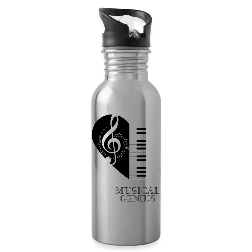 Alicia Greene music logo 3 - Water Bottle