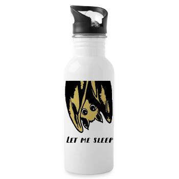 Bat kawaii - 20 oz Water Bottle - white - Right