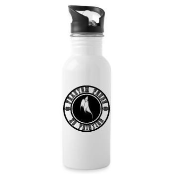 PF3D Logo - 20 oz Water Bottle - white - Right