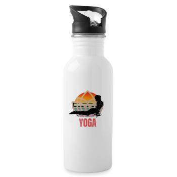 Serenity in Motion - 20 oz Water Bottle - white - Right