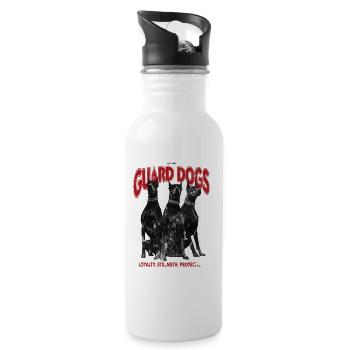 Guard Dogs Loyalty Protection - 20 oz Water Bottle - white - Right