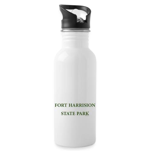 Fort Harrison State Park, forest - 20 oz Water Bottle