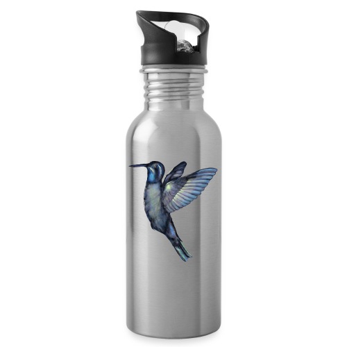 Hummingbird in flight - Water Bottle