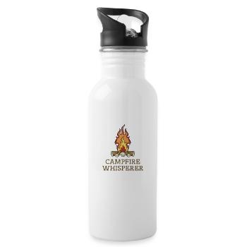 Campfire Whisperer - 20 oz Water Bottle - white - Right