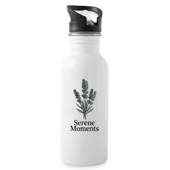 Serene Moments Lavender Calm - 20 oz Water Bottle - white - Right
