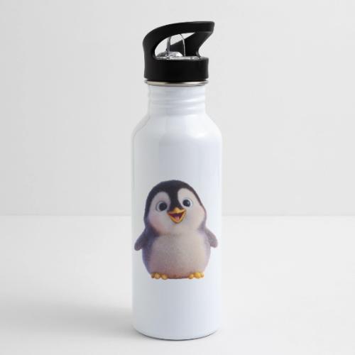 Joyful Baby Penguin - 20 oz Water Bottle