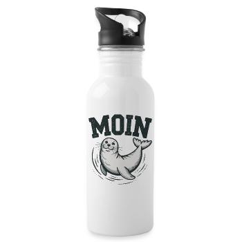 Seal Baltic Sea North Sea Moin - 20 oz Water Bottle - white - Right