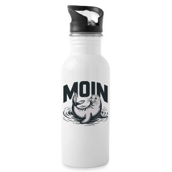 Seal Baltic Sea North Sea Moin - 20 oz Water Bottle - white - Right