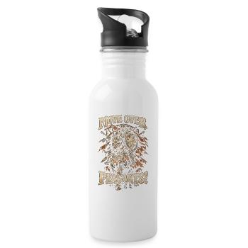 Ren Faire Medieval - 20 oz Water Bottle - white - Right