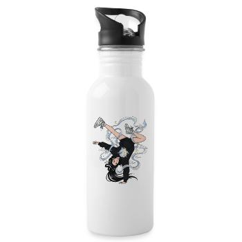 Déesse de la Lune Chang’e Breakdance Mi-Automne - Bouteille d'eau - blanc - Droite