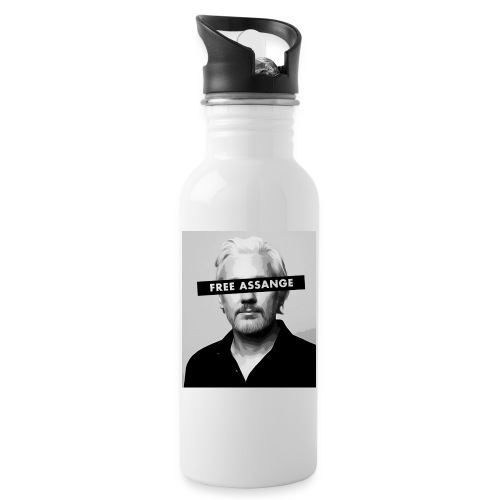 Free Julian Assange - Water Bottle