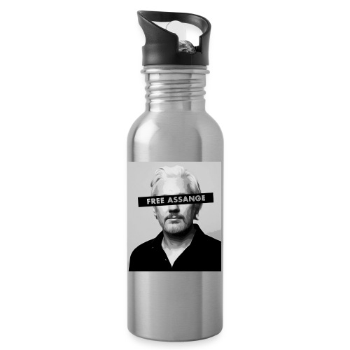 Free Julian Assange - 20 oz Water Bottle