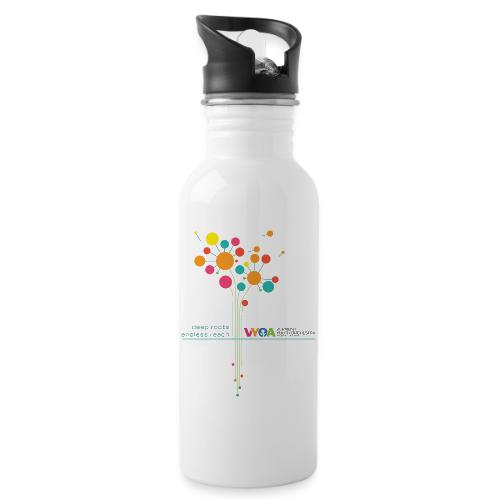 flower tag - 20 oz Water Bottle