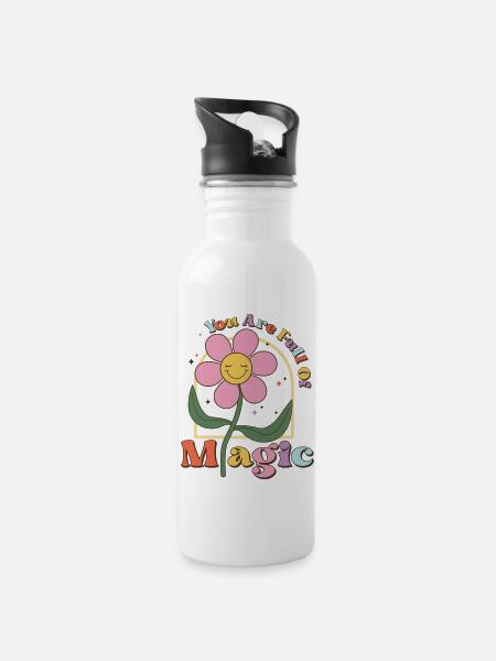 You are full of magic - 20 oz Water Bottle - white