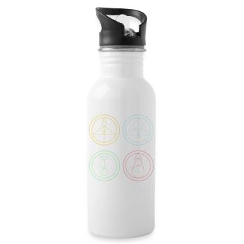 The owl house glyphs - 20 oz Water Bottle - white - Right