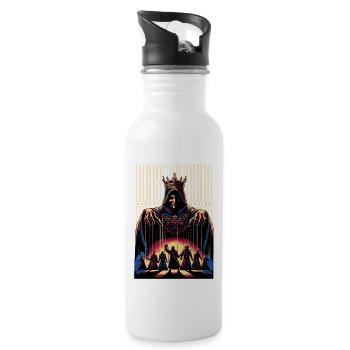 The Puppeteer's Dance - 20 oz Water Bottle - white - Right