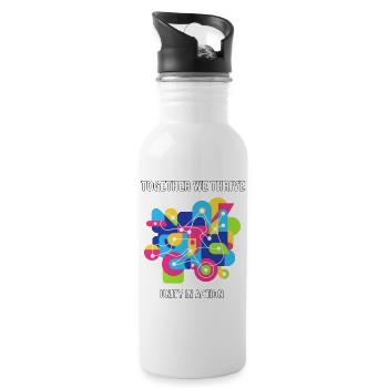 Together We Thrive Unity Circuit - 20 oz Water Bottle - white - Right