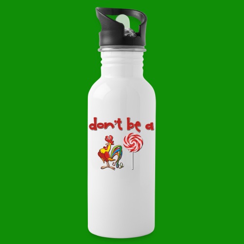 Do Be a Rooster Lollipop - Water Bottle