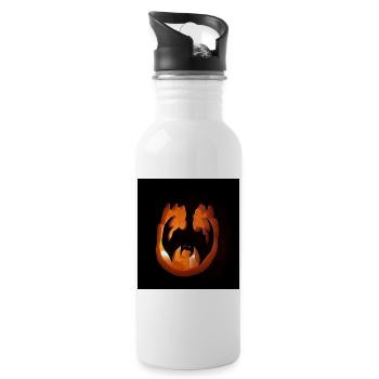 BAT Pumpkin - 20 oz Water Bottle - white - Right