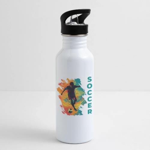 Soccer Hero Mode - 20 oz Water Bottle
