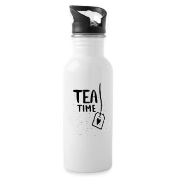 Tea Time Doodle Tee - 20 oz Water Bottle - white - Right
