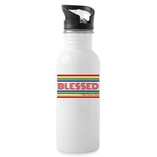 Blessed mgs - 20 oz Water Bottle