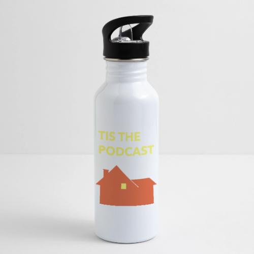Tis the Podcast Home Alone Logo - 20 oz Water Bottle