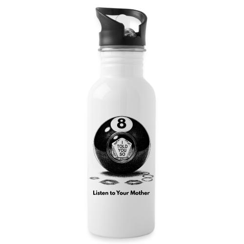 Sarcastic Mom T-Shirt Magic 8-Ball Oracle - 20 oz Water Bottle
