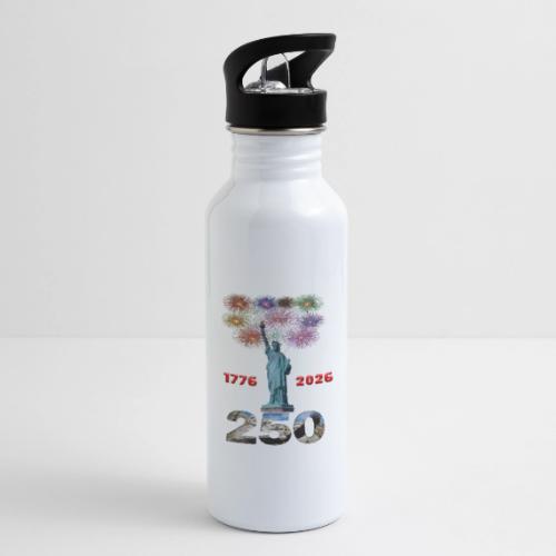 1776 - 2026 | 250 Years USA | Fireworks - 20 oz Water Bottle