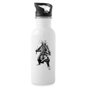 Samurai - 20 oz Water Bottle - white - Right