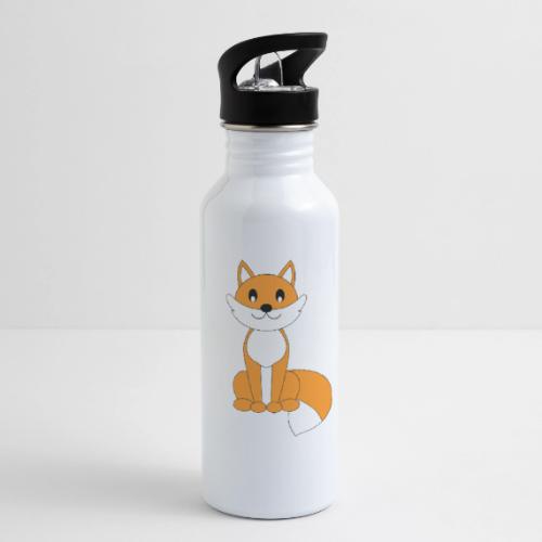 Clever Orange Fox - Infant Apparel and Cocoa Mug - 20 oz Water Bottle