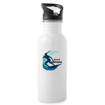 Beach - 20 oz Water Bottle - white - Right